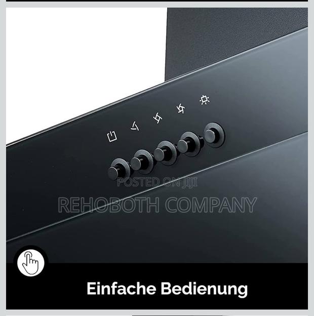 Pkm Slanted Hood S22-60bbpy Head Freezer Hood Black 60 Cm Width photo 2