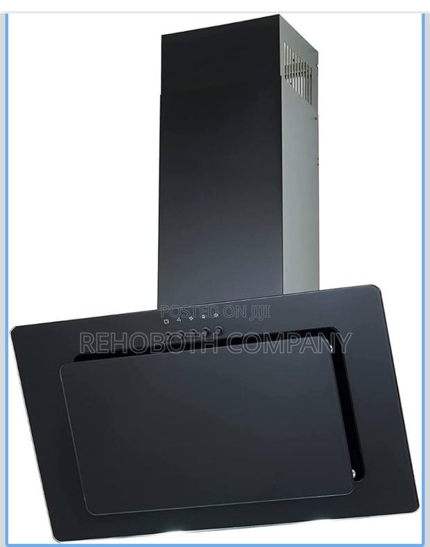 Pkm Slanted Hood S22-60bbpy Head Freezer Hood Black 60 Cm Width