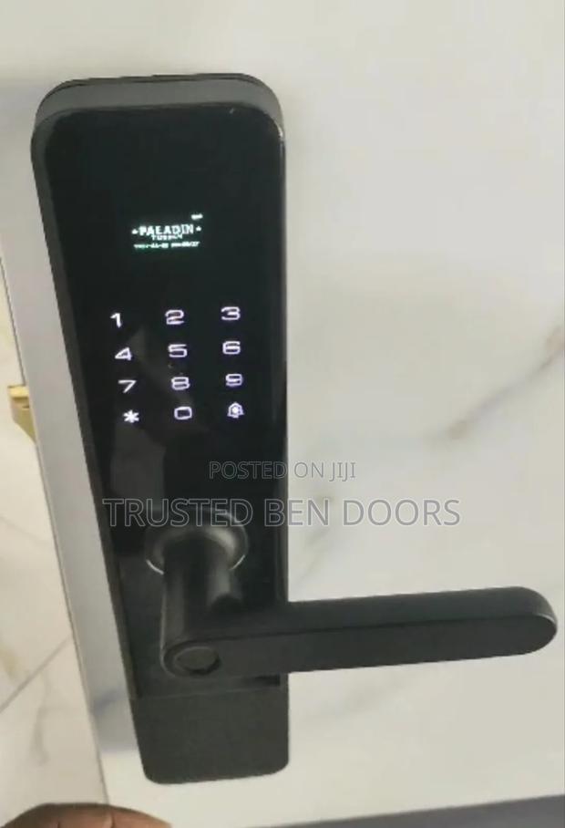 Paladin Turkey Security And Wooden Smart Biometric Lock For All Doors