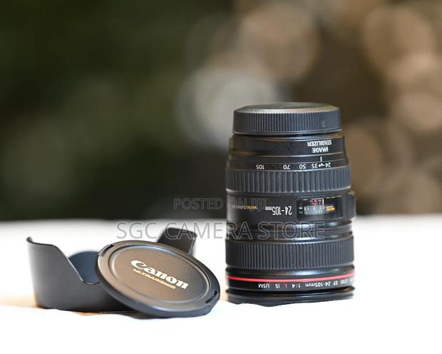 Canon 24-105 F4 Is L Usm Lens // Like New// 6-months Warranty photo 2