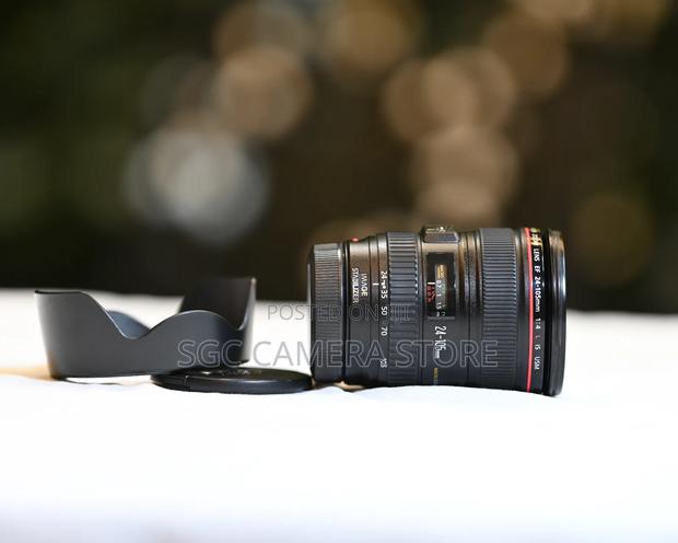 Canon 24-105 F4 Is L Usm Lens // Like New// 6-months Warranty photo 3