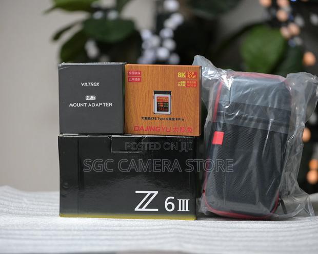 Nikon Z6 Iii (Combo Package ) // 1 Year Warranty