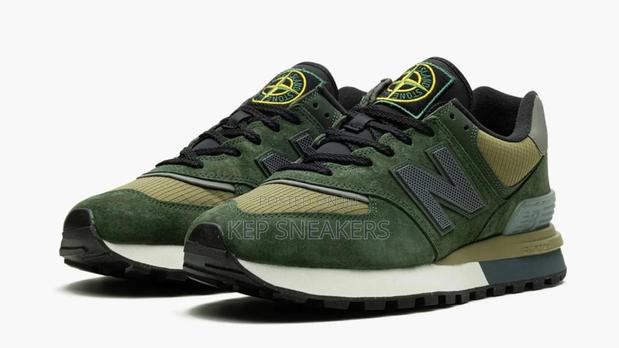 New Balance 574 Legacy "Stone Island Dark Green" · Photo 4