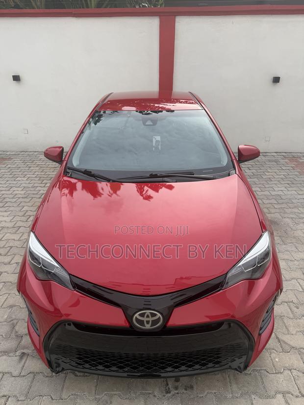 Toyota Corolla L 4dr Sedan (1.8L 4cyl CVT) 2017 Red photo 4