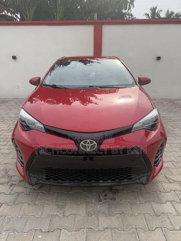 Toyota Corolla L 4dr Sedan (1.8L 4cyl CVT) 2017 Red photo 2