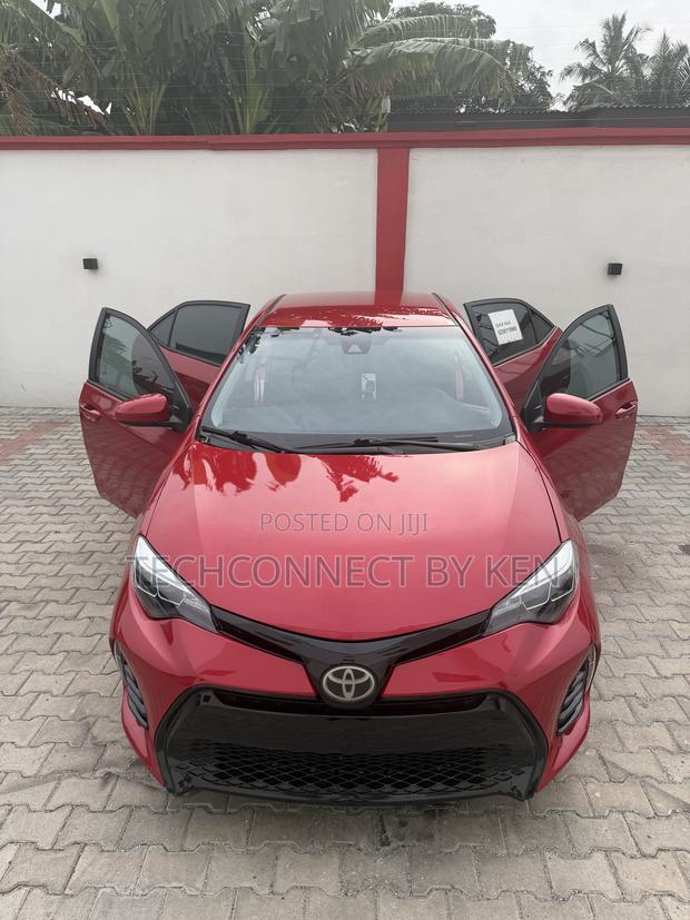 Toyota Corolla L 4dr Sedan (1.8L 4cyl CVT) 2017 Red