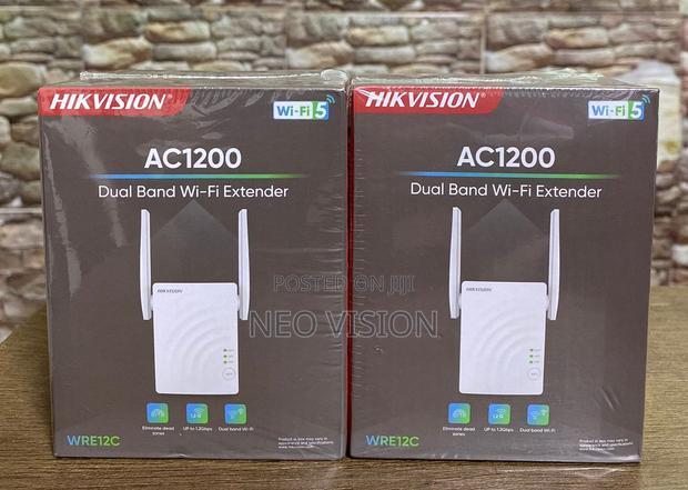 Hikvision Ac1200 Dual Band Wi-Fi Extender