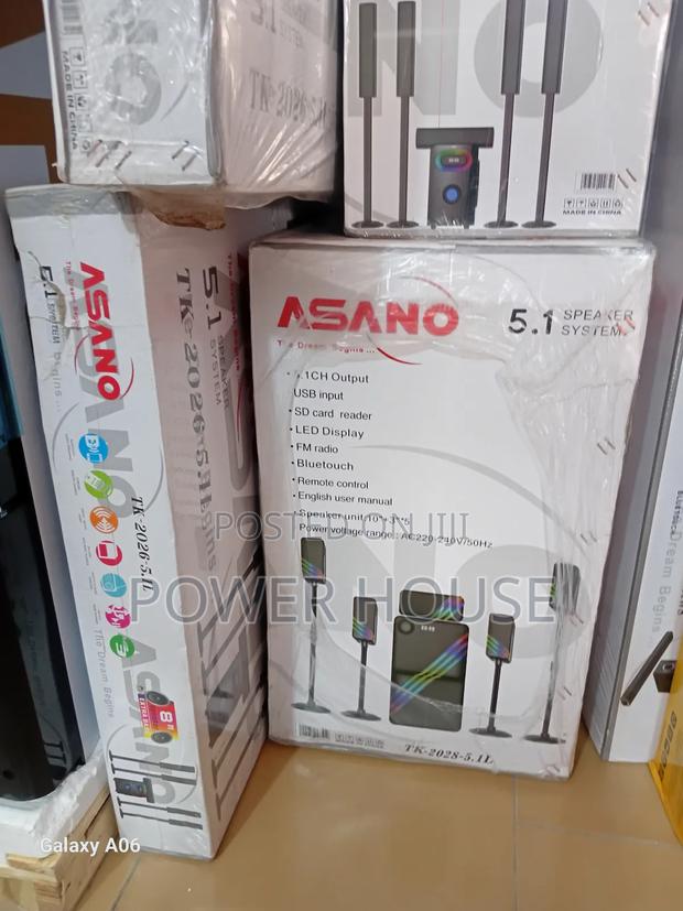 Premium Asano 5.1 Surround Sound Speakers · Photo 2
