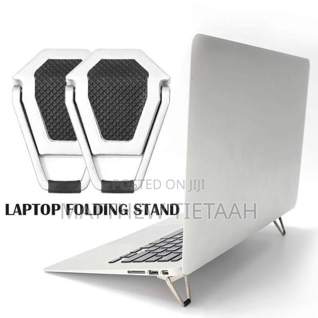 Laptop Stand / Stands / Metallic / Adjustable / Foldable / Portable