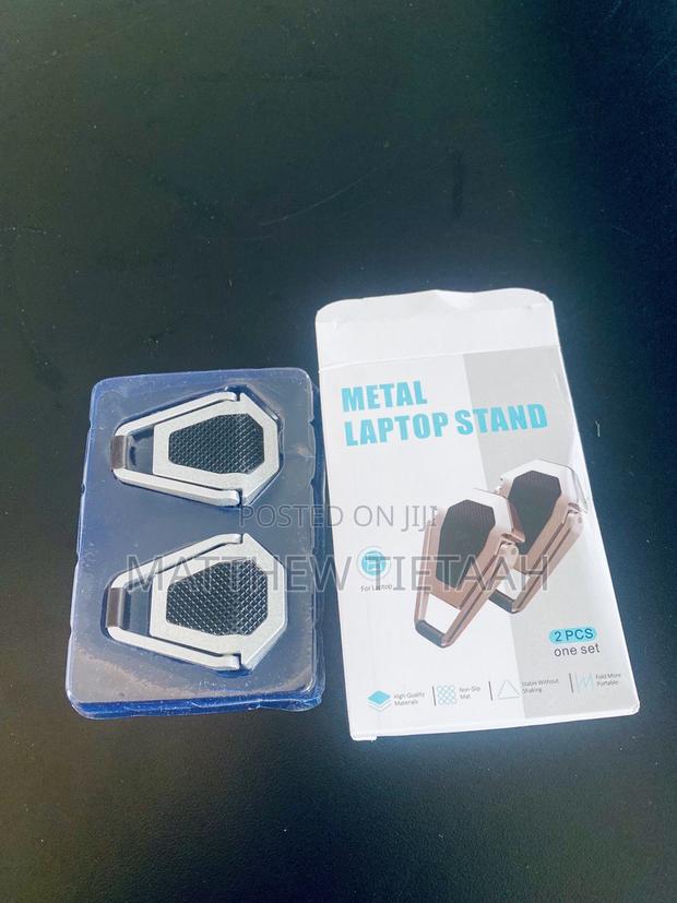 Laptop Stand / Stands / Metallic / Adjustable / Foldable / Portable photo 3
