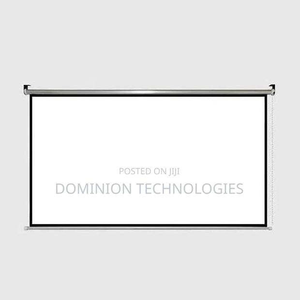 180cm*180cm // 70 Feet//70" Top Edge Manual Projector Screen · Photo 2