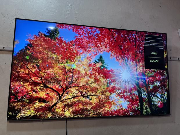 65q60c Samsung Qled 65 Inch With Active Hdr, ,Uhd Smart, Airslim Tv