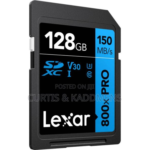 Genuine 128gig Lexar 800x Pro 150mb V30 Sd Memory Cards photo 2