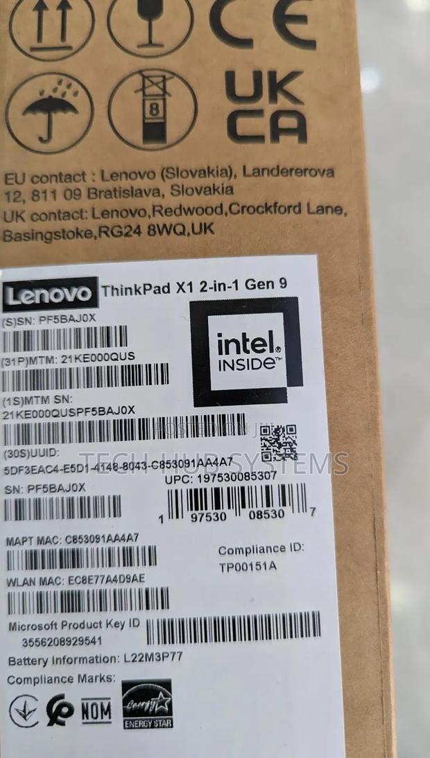 New Laptop Lenovo ThinkPad X1 32GB Intel Core Ultra 7 SSD 1T photo 3