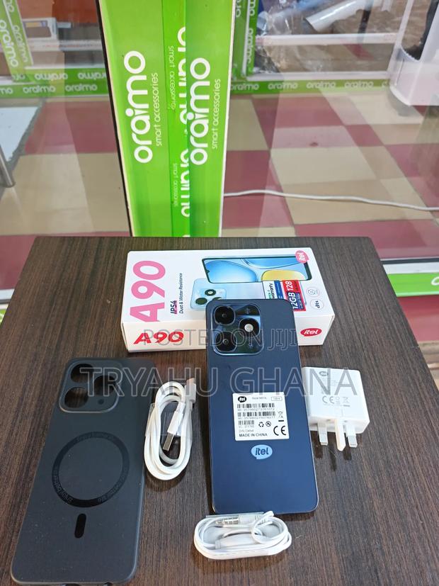 New Itel A90 128 GB Black photo 2