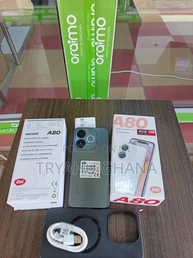 New Itel A80 128 GB Blue photo 2
