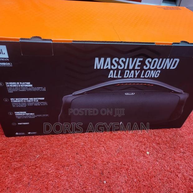 Jbl Boombox 3 Portable Bluetooth Speaker photo 2