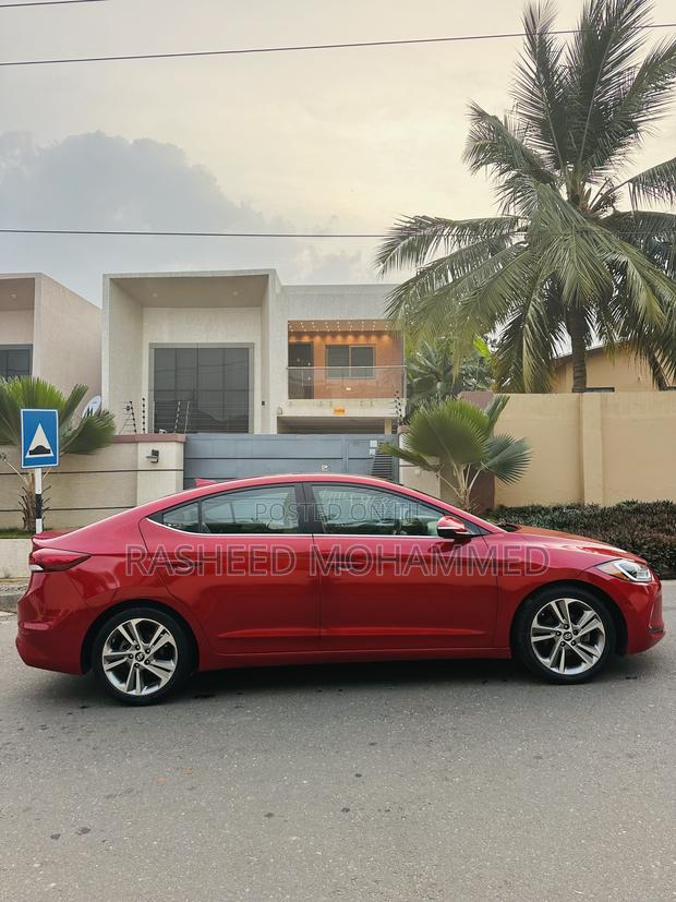 Hyundai Elantra Limited 2018 Red