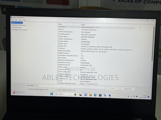 Laptop Lenovo ThinkPad E485 8GB Intel Core I5 SSD 256GB photo 4