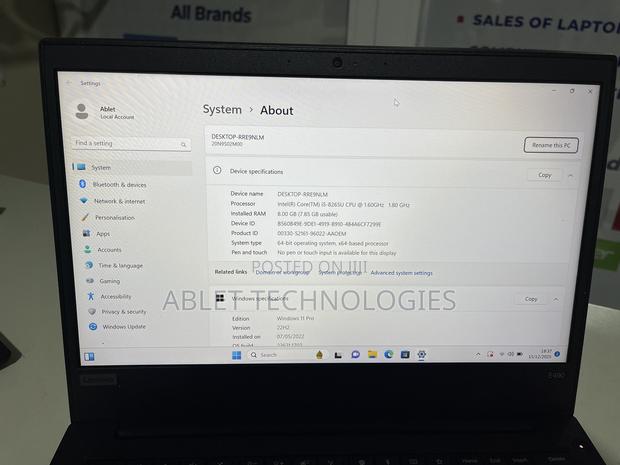 Laptop Lenovo ThinkPad E485 8GB Intel Core I5 SSD 256GB photo 6