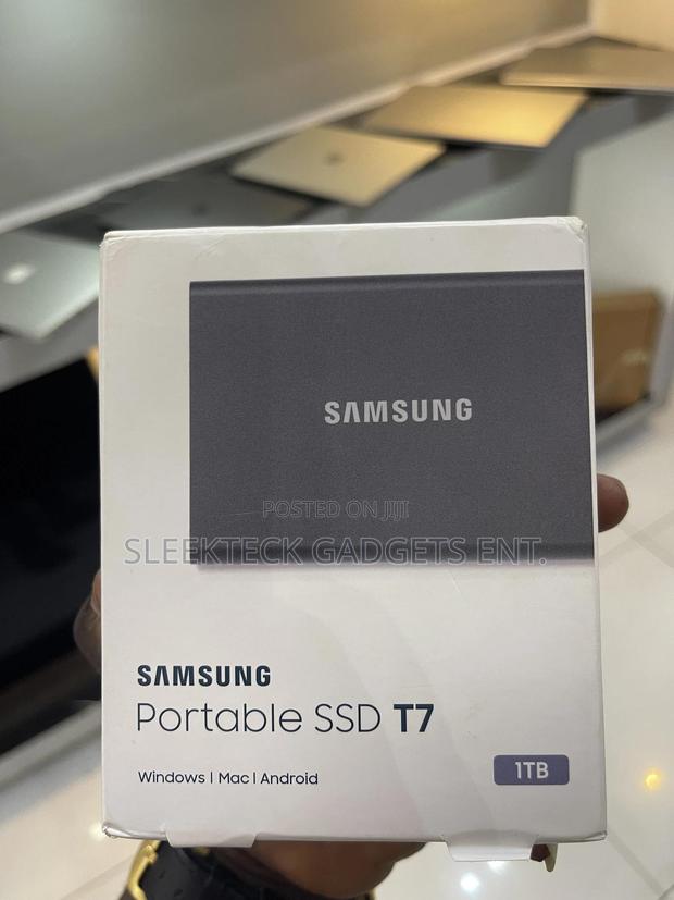 Samsung Portable SSD T7 1tb Usb-C Encrypted External Solid State Drive photo 5