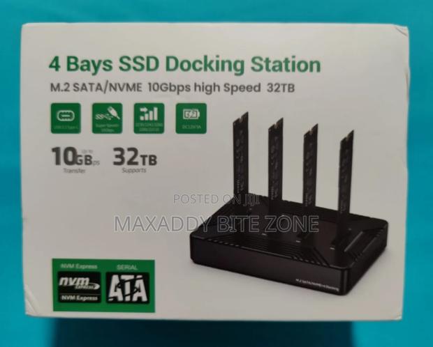 Blueendless 4 Bay M2 Ssd Docking Station Type C M.2 Nvme Sata Ngff