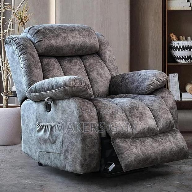 Recliner Sofa (Manual)Fiber Fabric · Photo 3