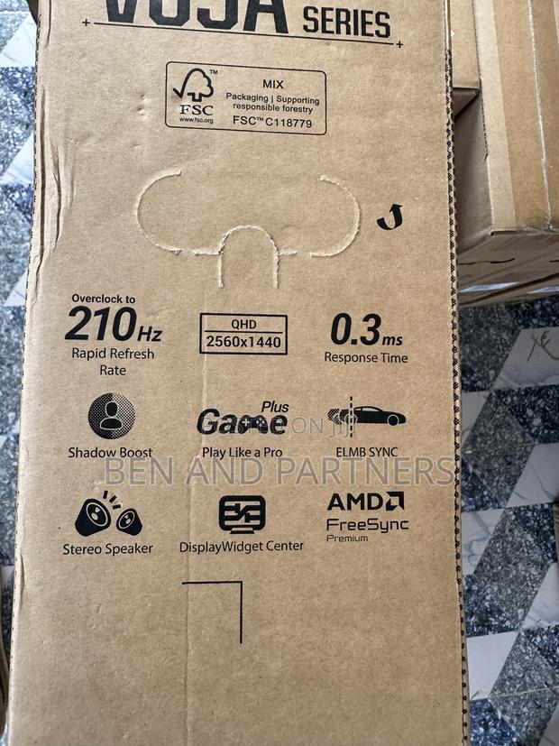 Asus Tuf 27", Qhd-2k, Fast Ips, 210hz, 0.3ms Gaming Monitor · Photo 4