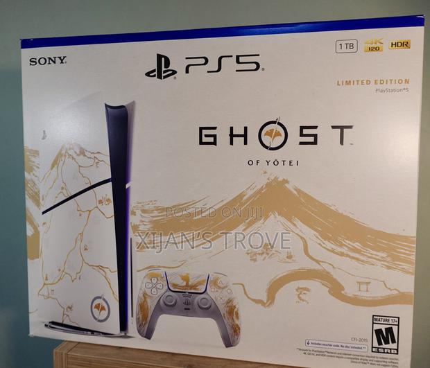 Ps5 Slim 1tb - Ghost Of Yotei Limited Edition