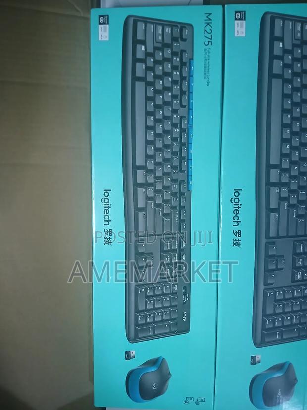 Logitech Mk275 Usb Wireless Keyboard and Mouse Set photo 3