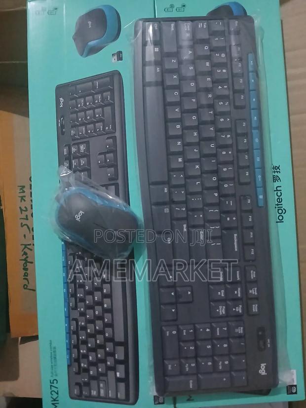 Logitech Mk275 Usb Wireless Keyboard and Mouse Set photo 4