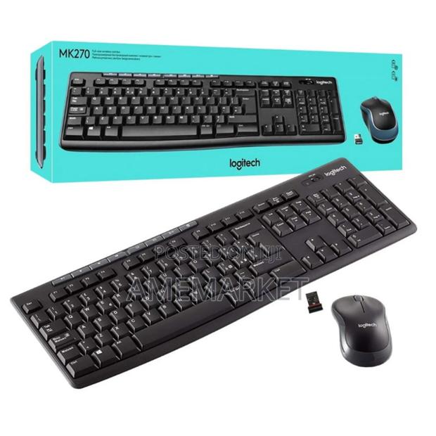 Logitech Mk275 Usb Wireless Keyboard and Mouse Set