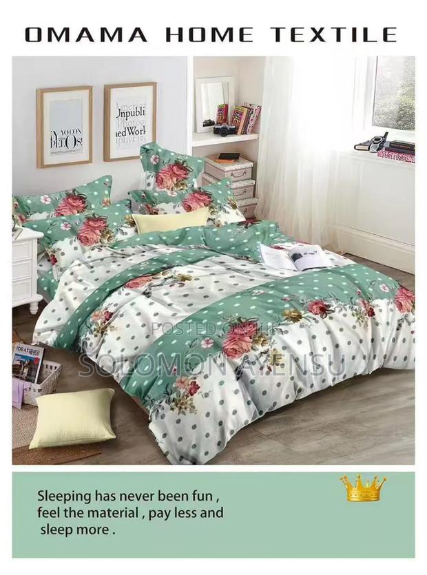 King Size Bedsheets Available in 1 Bedsheet With 4 Pillowcases photo 2