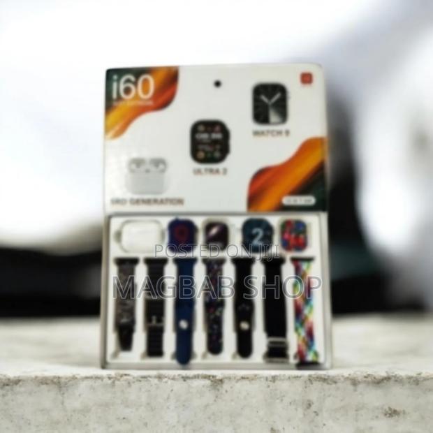 Ai-60 Suit ( 2 Smart Watches + 1 Airpod + 7 Straps) photo 2