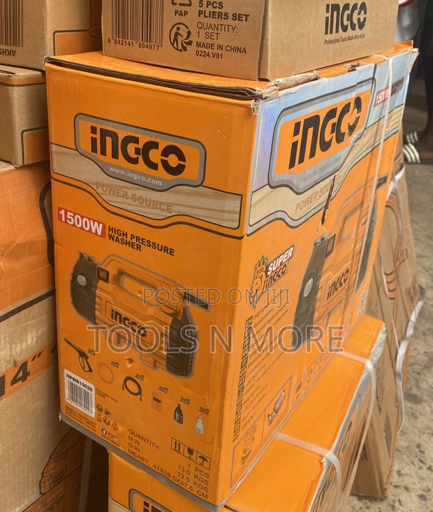 Ingco 1500w High Pressure Washer (Copper Wire Induction Motor) · Photo 4