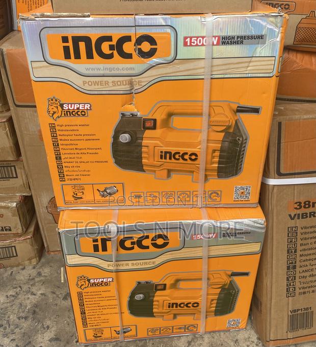 Ingco 1500w High Pressure Washer (Copper Wire Induction Motor) · Photo 3