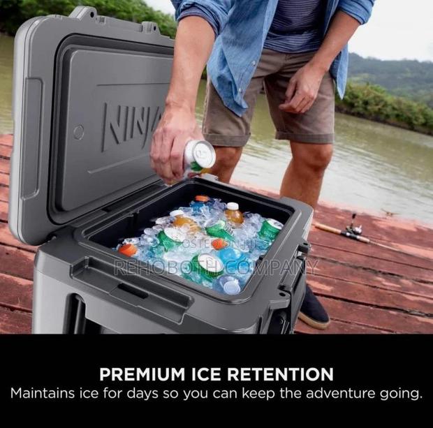 Ninja Frostvault 45qt/42l Wheeled Cooler With Dry Zone
