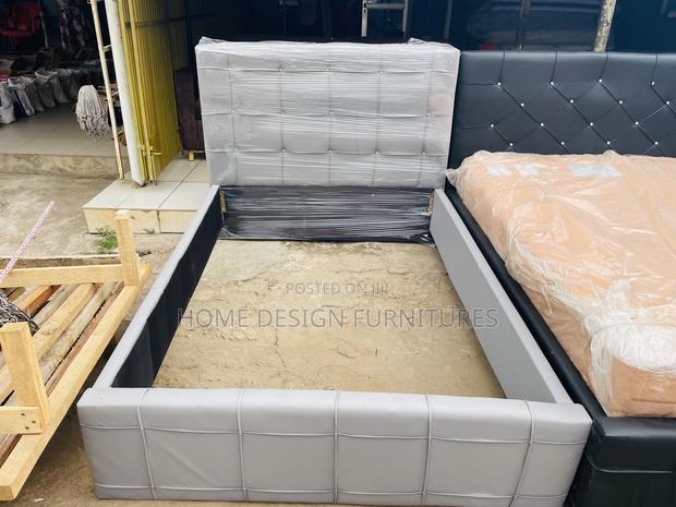 Ash Leather Bed Frame