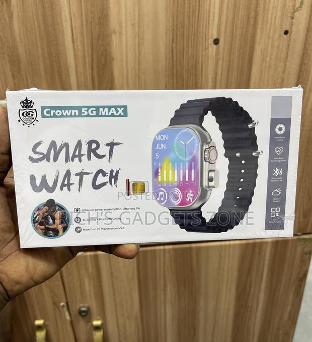 👑 Crown 5g Max Smart Watch: Your Ultimate Connected Companion