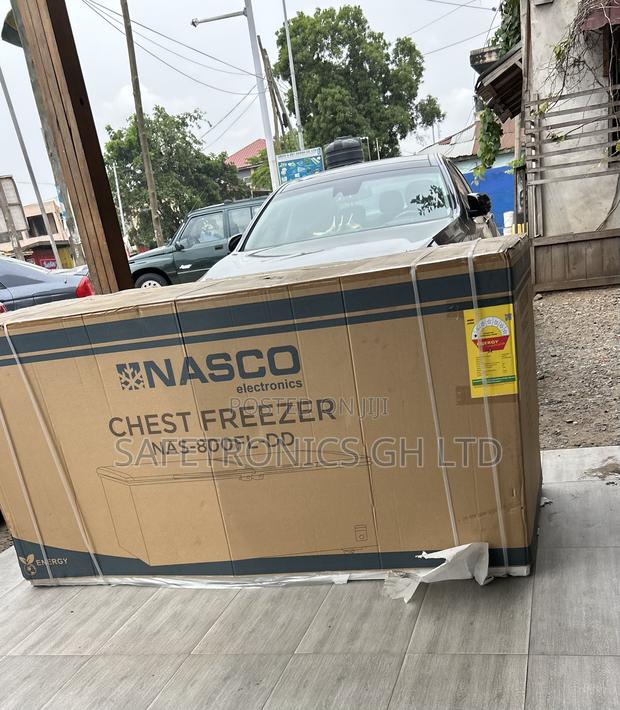 Nasco Direct Cooling 2 Doors Electric 545 Liters (Grey) Nas-800fl