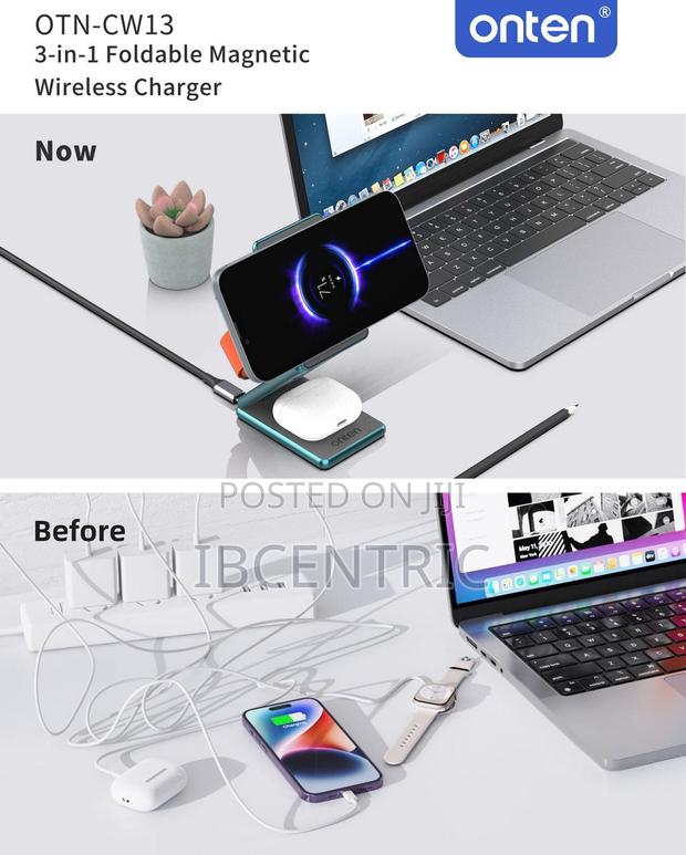 3in1 Foldable Magnetic Wireless Charger · Photo 4