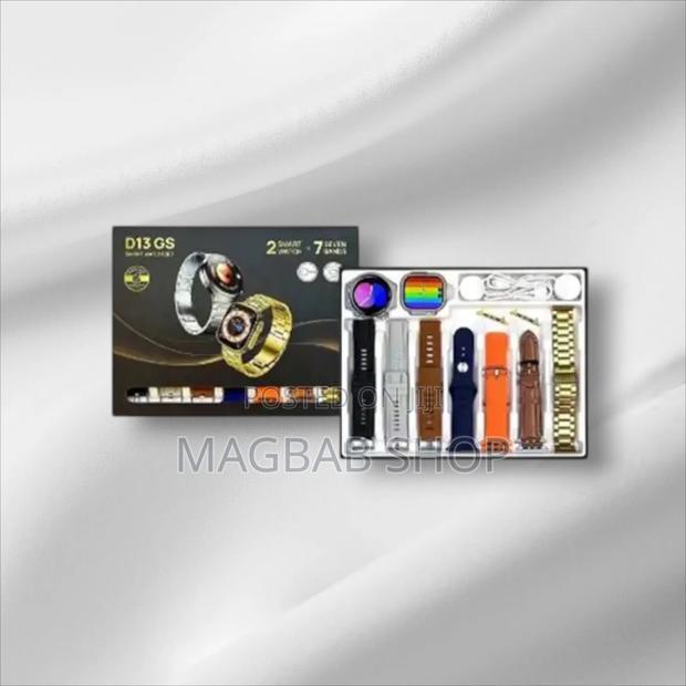 D13-Gs Smart Watch With 2 Smartwatches and 7 Straps(743336)
