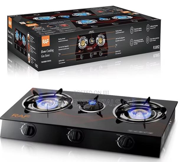 Raf 3 Burner Gas Stove – Strong Durable