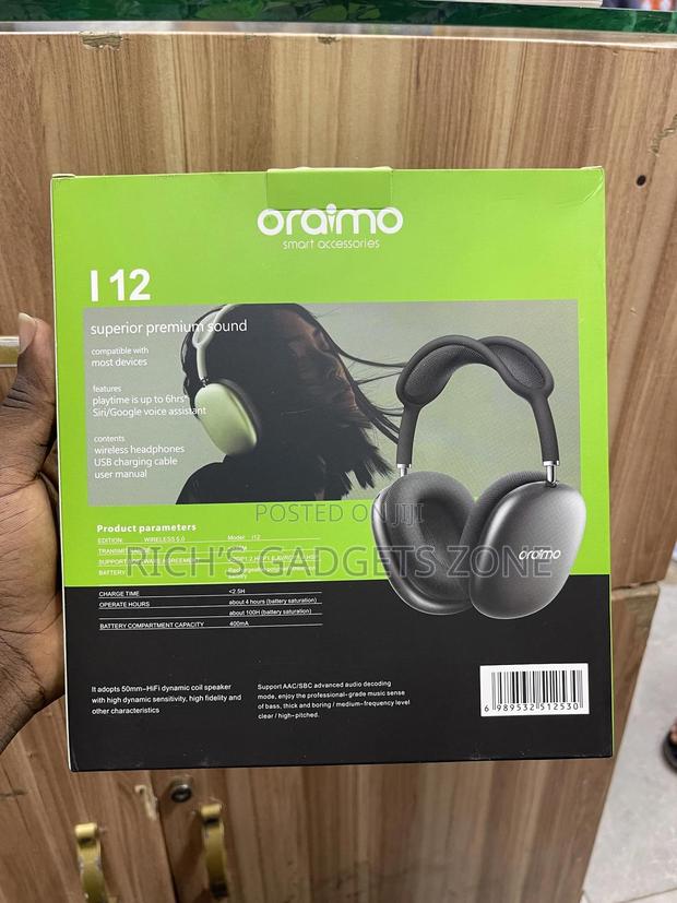 🎧 Oraimo Booming Bass Wireless Headphone: Superior Premium Sound photo 2