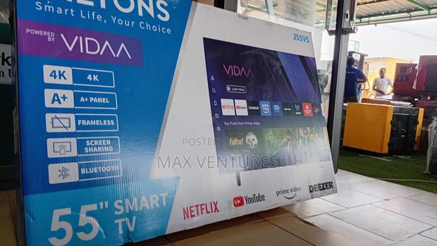 Ailyons 55" Tv Smart Vidaa Smart Android Bluetooth T2/S2 55" · Photo 3
