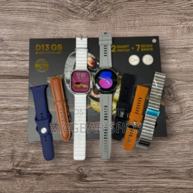 D13-Gs Smart Watch With 2 Smartwatches and 7 Straps(433536)