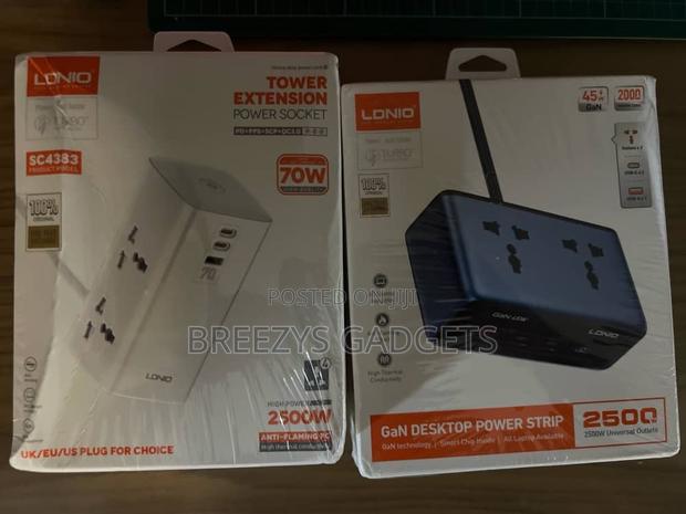 Ldnio Vertical Universal Socket Tower Power Strip Multi Outlets photo 3