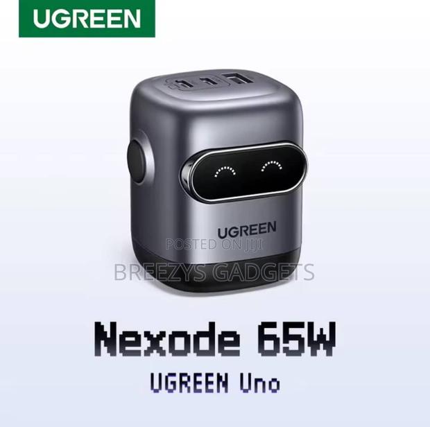 Ugreen 65w Gan Charger Robot Design Qc4.0 3.0 Pps For iPhone Andriod
