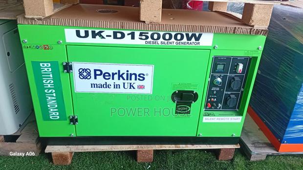 Perkins 15,000w Silent Diesel Generator Uk Standard · Photo 2