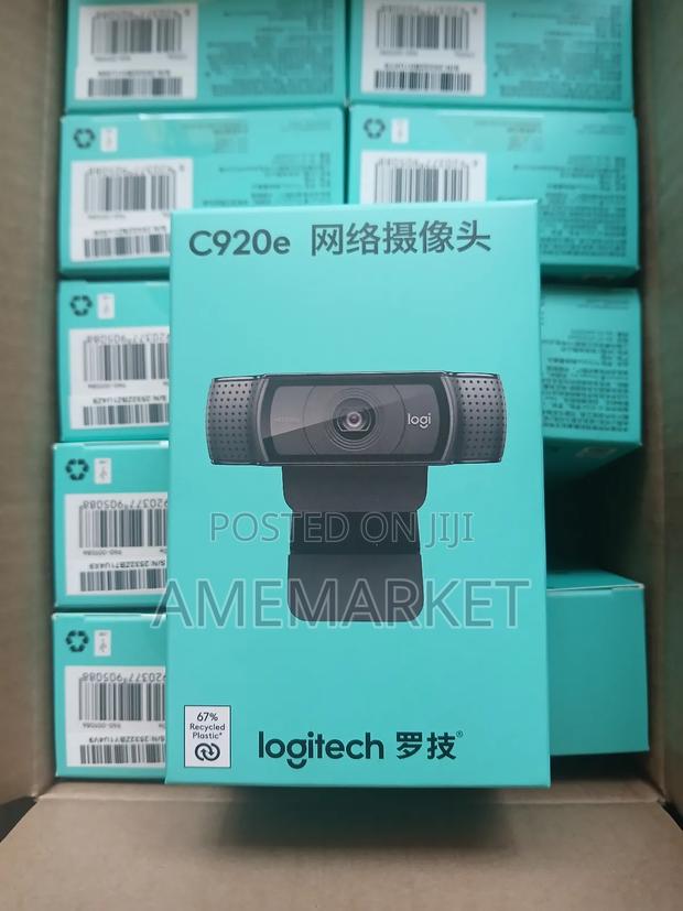 Logitech Hd 1080p Pro Webcam C920e For Computers Laptop · Photo 2